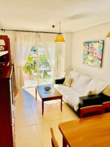 Salón - en Apartamento primera linea Pueblo Acantilado