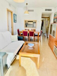 Salón - Apartamento primera linea Pueblo Acantilado