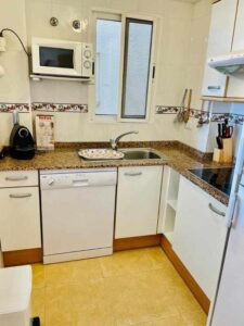 Cocina - en Apartamento primera linea Pueblo Acantilado